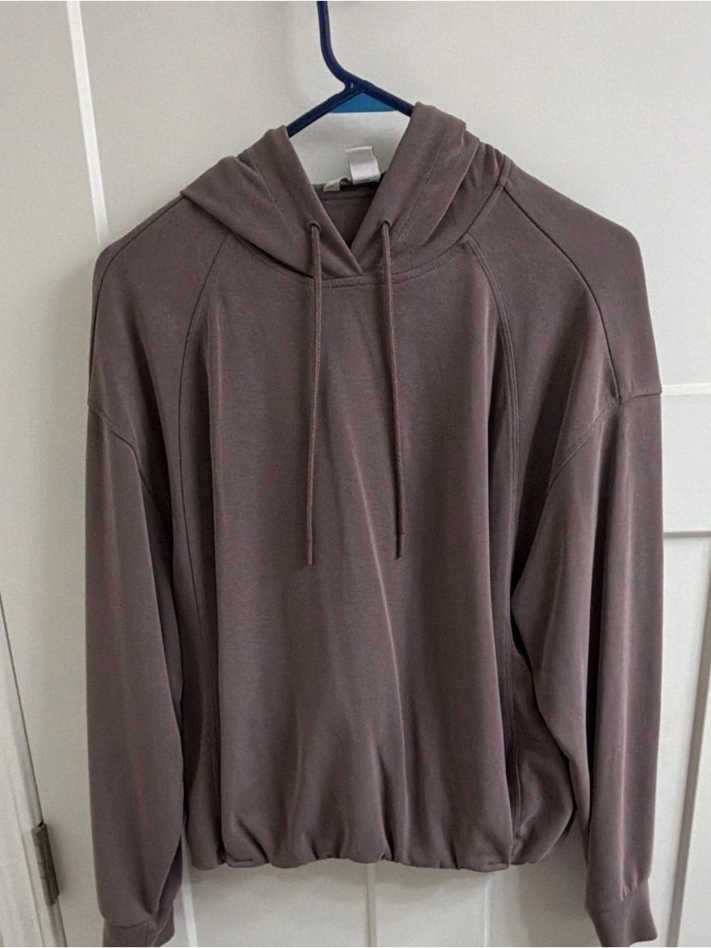 Athleta Seasoft Bubble Hem Sweatshirt, Small
